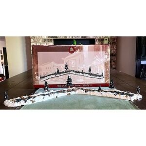 Lemax Enchanted Forest Mill Stream Set Of 11~Village Collection